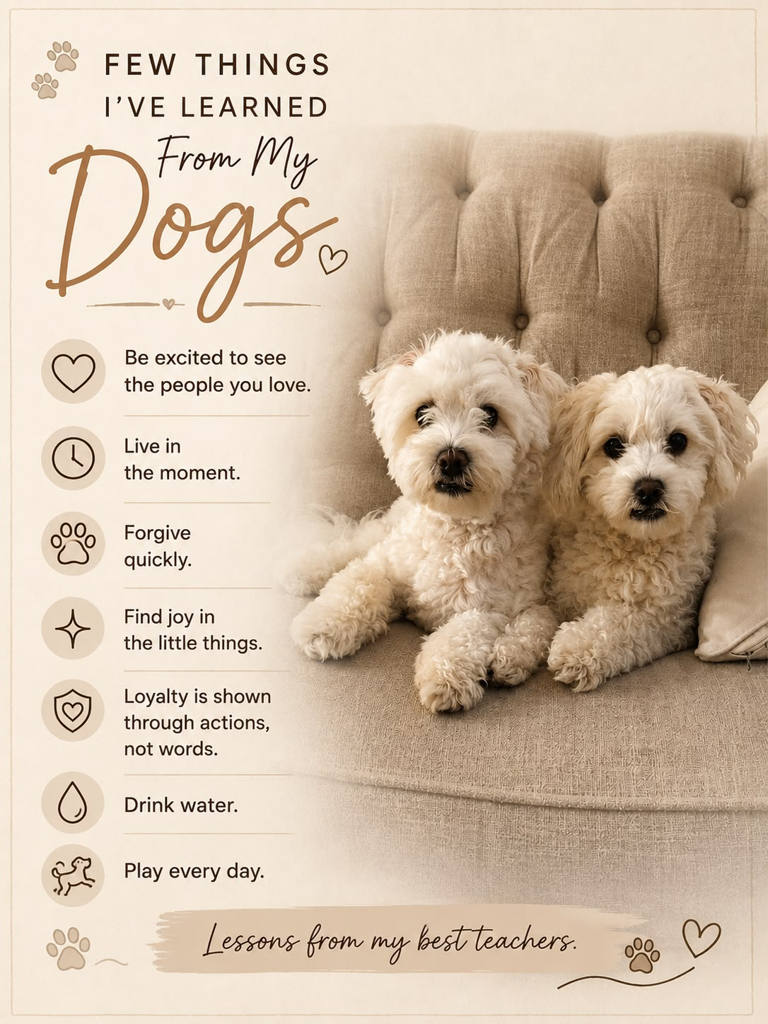 A few things learned from Percy and Pluto