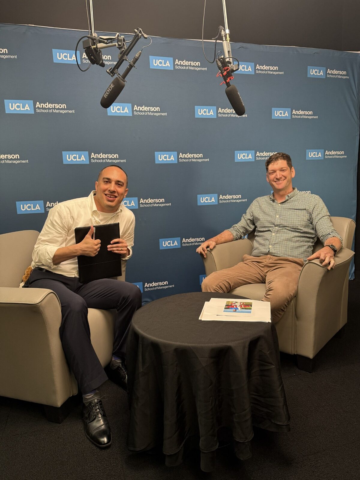 A host and guest ready for a Celebrate 2026 conversation