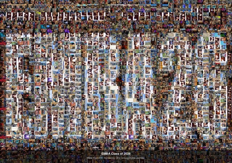 600 photo mosaic, UCLA Anderson EMBA Class of 2026